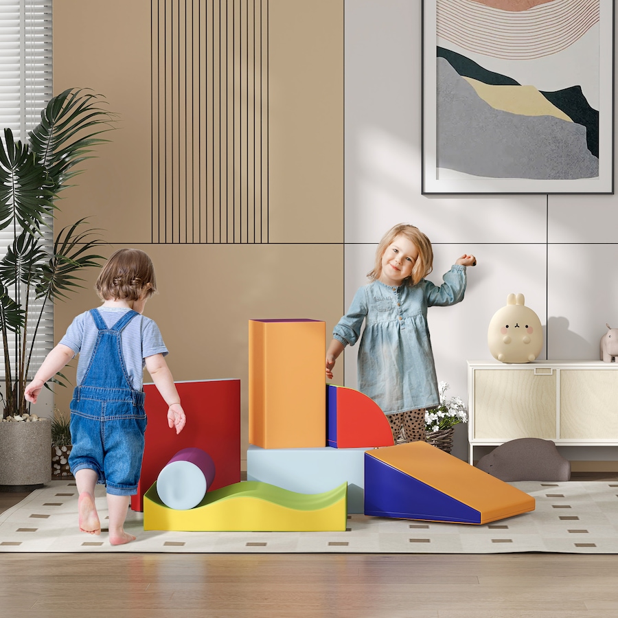 Image 982910_ALTMORE1.jpg, Product 982-910 / Price $102.99 - $104.99, Soozier 7 Pieces Soft Play Foam Climbing Blocks, Indoor Modular Kids Toys from Soozier on TSC.ca's Home & Garden department