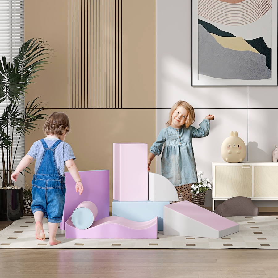 Image 982910_ALTMORE10.jpg, Product 982-910 / Price $102.99 - $104.99, Soozier 7 Pieces Soft Play Foam Climbing Blocks, Indoor Modular Kids Toys from Soozier on TSC.ca's Home & Garden department
