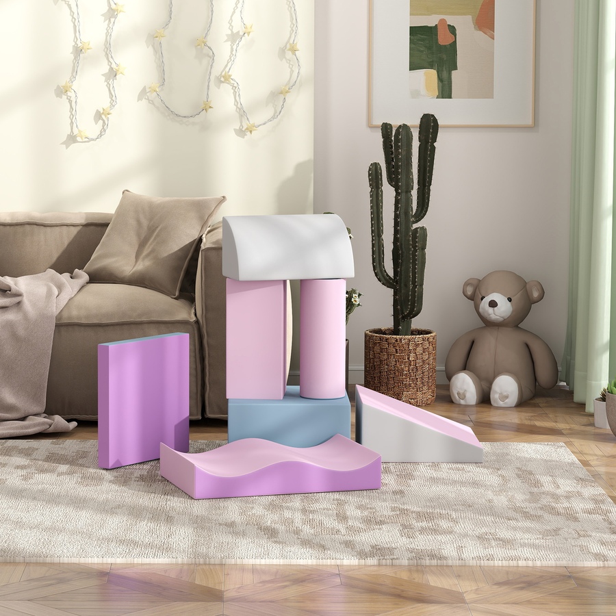 Image 982910_ALTMORE16.jpg, Product 982-910 / Price $102.99 - $104.99, Soozier 7 Pieces Soft Play Foam Climbing Blocks, Indoor Modular Kids Toys from Soozier on TSC.ca's Home & Garden department