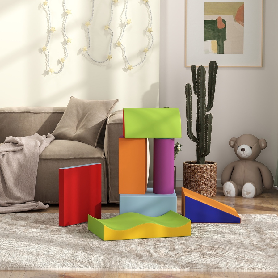 Image 982910_ALTMORE7.jpg, Product 982-910 / Price $102.99 - $104.99, Soozier 7 Pieces Soft Play Foam Climbing Blocks, Indoor Modular Kids Toys from Soozier on TSC.ca's Home & Garden department