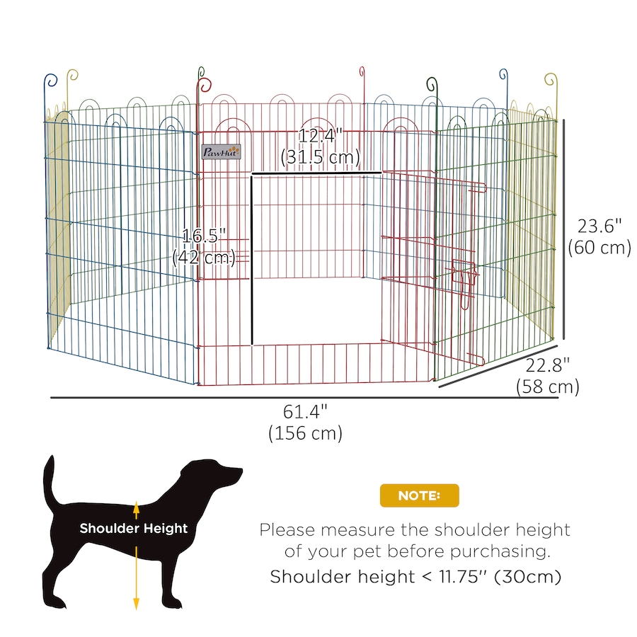 Image 982929_ALTMORE2.jpg, Product 982-929 / Price $52.99, PawHut Pet Playpen Portable Octagon Dog Exercise Fence for Outdoor from PawHut on TSC.ca's Home & Garden department