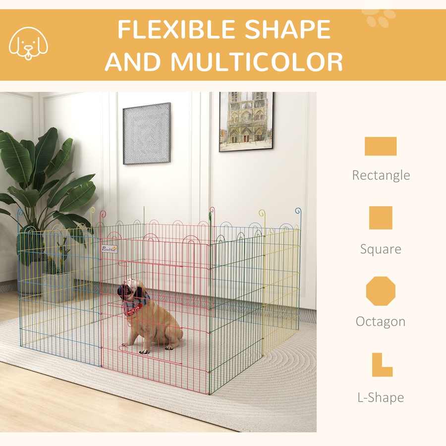 Image 982929_ALTMORE4.jpg, Product 982-929 / Price $52.99, PawHut Pet Playpen Portable Octagon Dog Exercise Fence for Outdoor from PawHut on TSC.ca's Home & Garden department