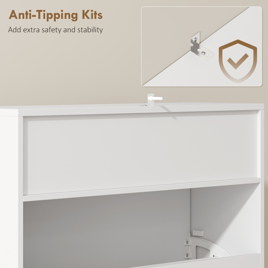 Image 982944_ALTMORE17.jpg, Product 982-944 / Price $149.99, HOMCOM Shoe Cabinet with 2 Flip Drawers and Top Shelf from HOMCOM on TSC.ca's Home & Garden department