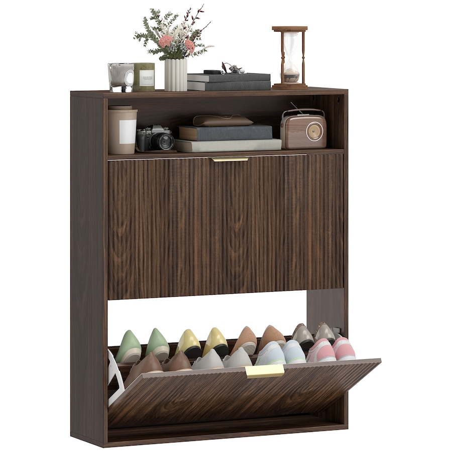 Image 982944_ST01.jpg, Product 982-944 / Price $149.99, HOMCOM Shoe Cabinet with 2 Flip Drawers and Top Shelf from HOMCOM on TSC.ca's Home & Garden department