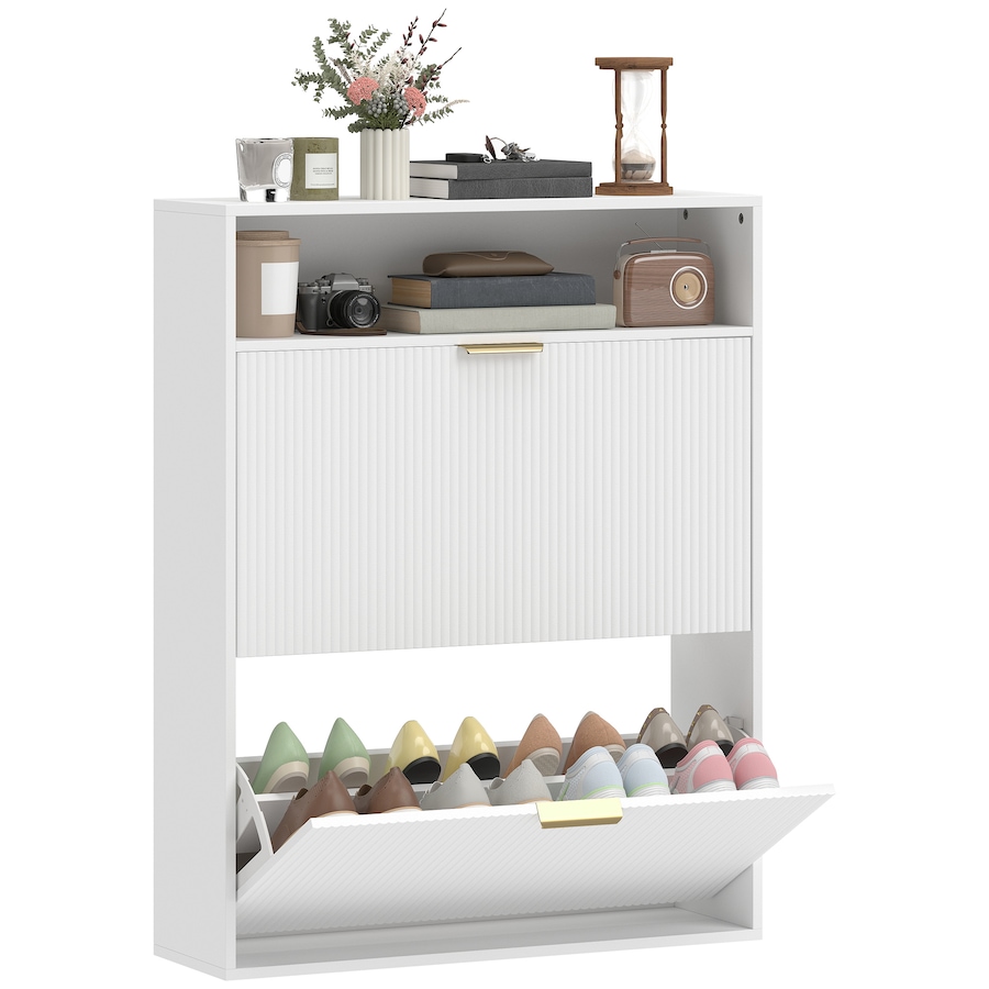 Image 982944_ST02.jpg, Product 982-944 / Price $149.99, HOMCOM Shoe Cabinet with 2 Flip Drawers and Top Shelf from HOMCOM on TSC.ca's Home & Garden department