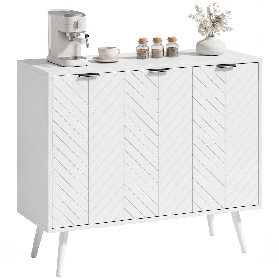Image 982945.jpg, Product 982-945 / Price $154.99 - $180.34, HOMCOM Sideboard, Buffet Cabinet with Adjustable Shelves, White from HOMCOM on TSC.ca's Home & Garden department