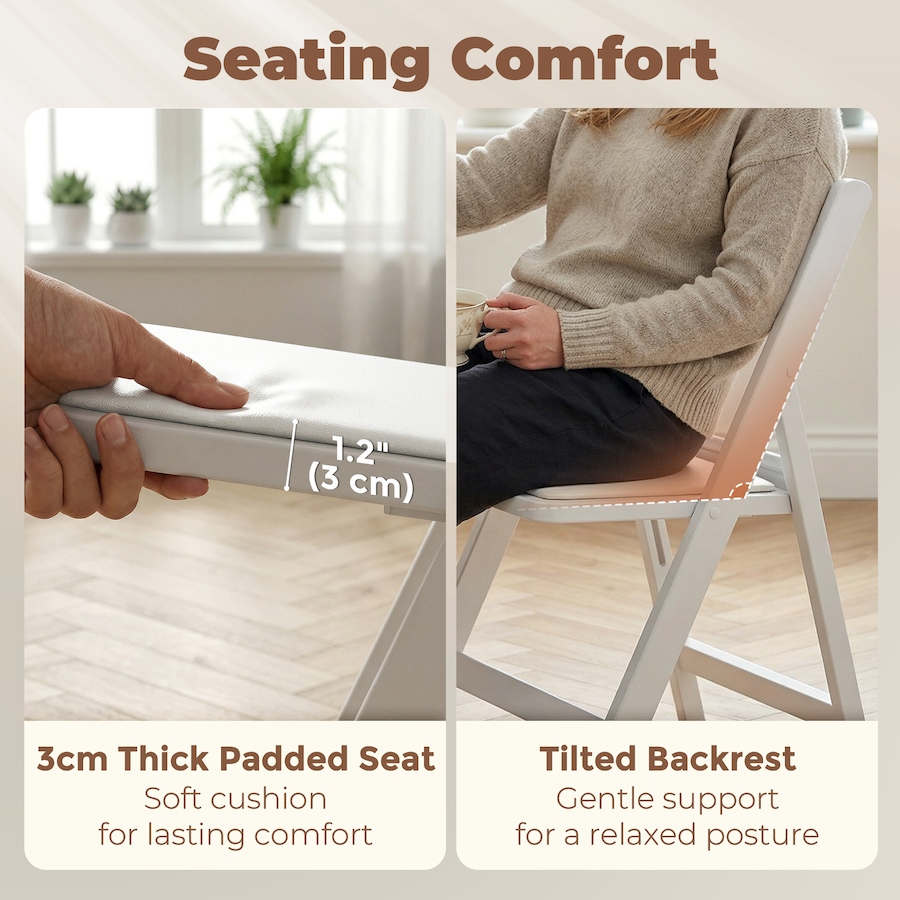 Image 982948_ALTMORE13.jpg, Product 982-948 / Price $159.99 - $164.99, HOMCOM 4 Pack Folding Chairs, Foldable Resin Chair with Padded Seat from HOMCOM on TSC.ca's Home & Garden department