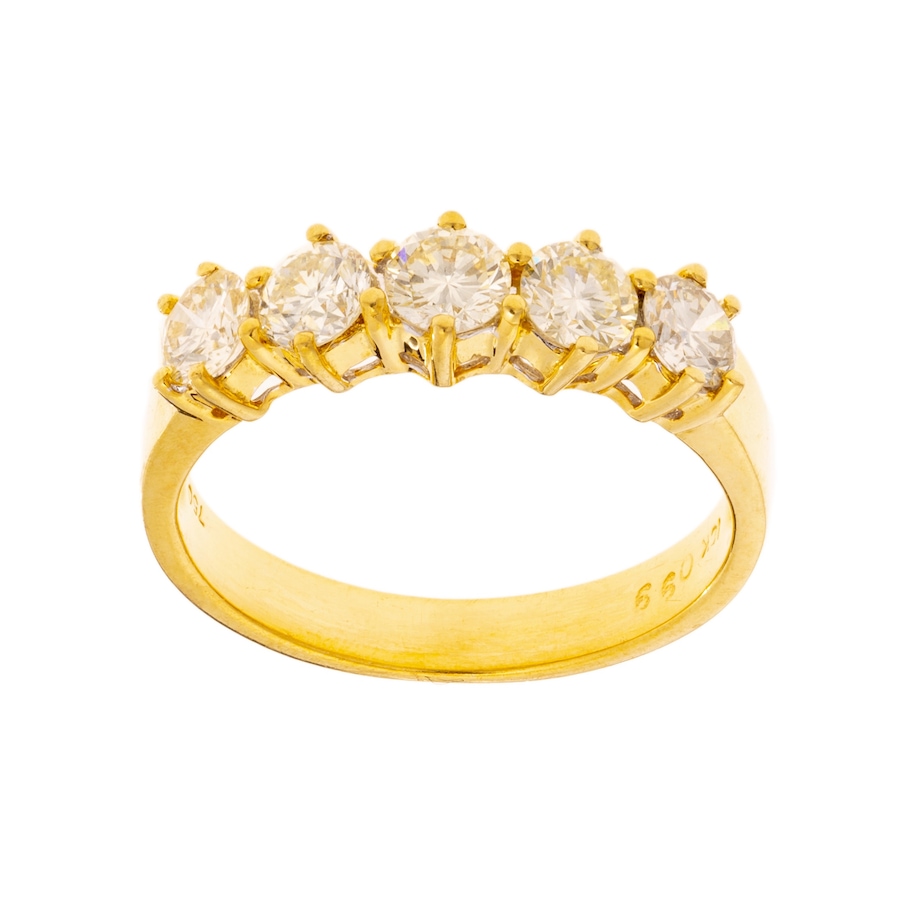 Image 983012.jpg, Product 983-012 / Price $2,395.00, 18K Yellow Gold Diamond Ring 0.99ctw from Estate Jewel Finds on TSC.ca's Jewellery department