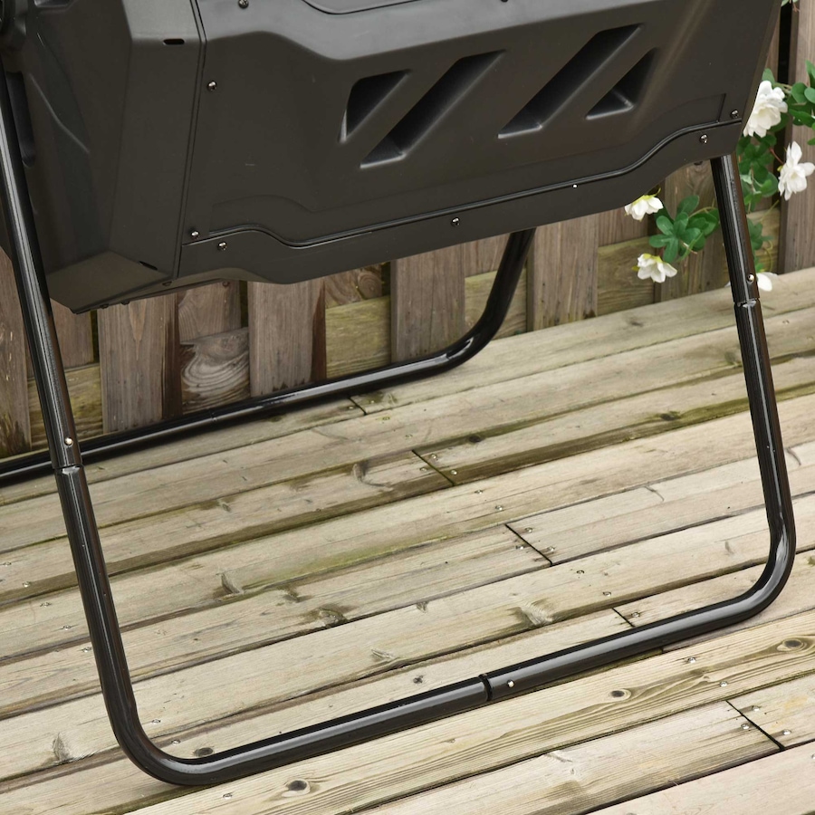 Image 983023_ALTMORE7.jpg, Product 983-023 / Price $94.99 - $99.99, Outsunny 43 Gallon (160L) Tumbling Compost Bin with Sliding Doors from Outsunny on TSC.ca's Home & Garden department