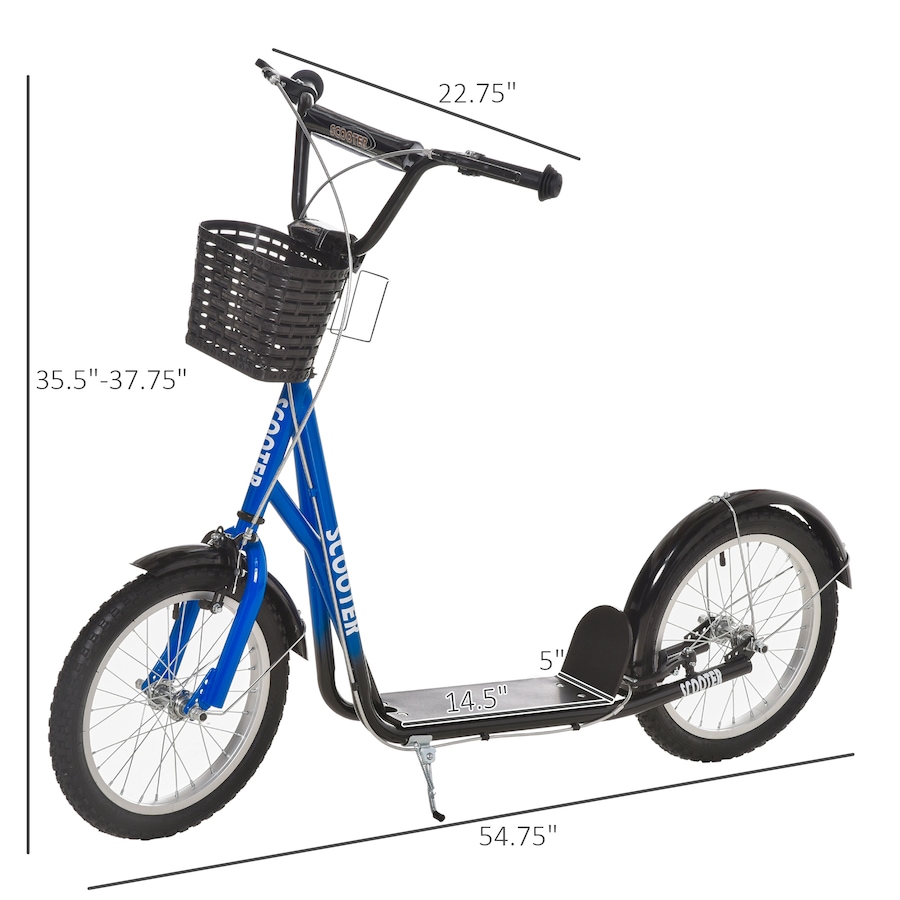Image 983025_ALTMORE11.jpg, Product 983-025 / Price $119.99, Aosom Kick Scooter for Kids Teen Ride On Children Scooter from Aosom on TSC.ca's Toys & Hobbies department