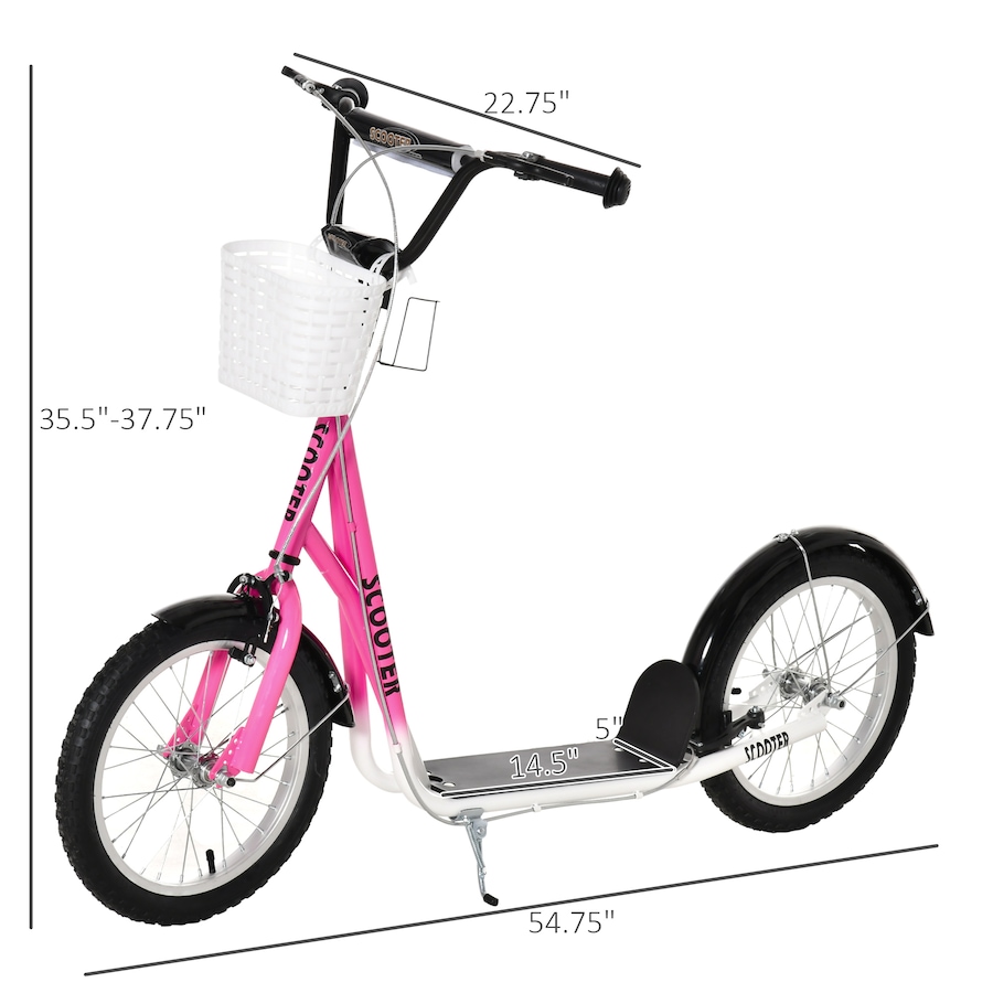 Image 983025_ALTMORE2.jpg, Product 983-025 / Price $119.99, Aosom Kick Scooter for Kids Teen Ride On Children Scooter from Aosom on TSC.ca's Toys & Hobbies department