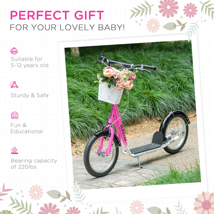 Image 983025_ALTMORE4.jpg, Product 983-025 / Price $119.99, Aosom Kick Scooter for Kids Teen Ride On Children Scooter from Aosom on TSC.ca's Toys & Hobbies department