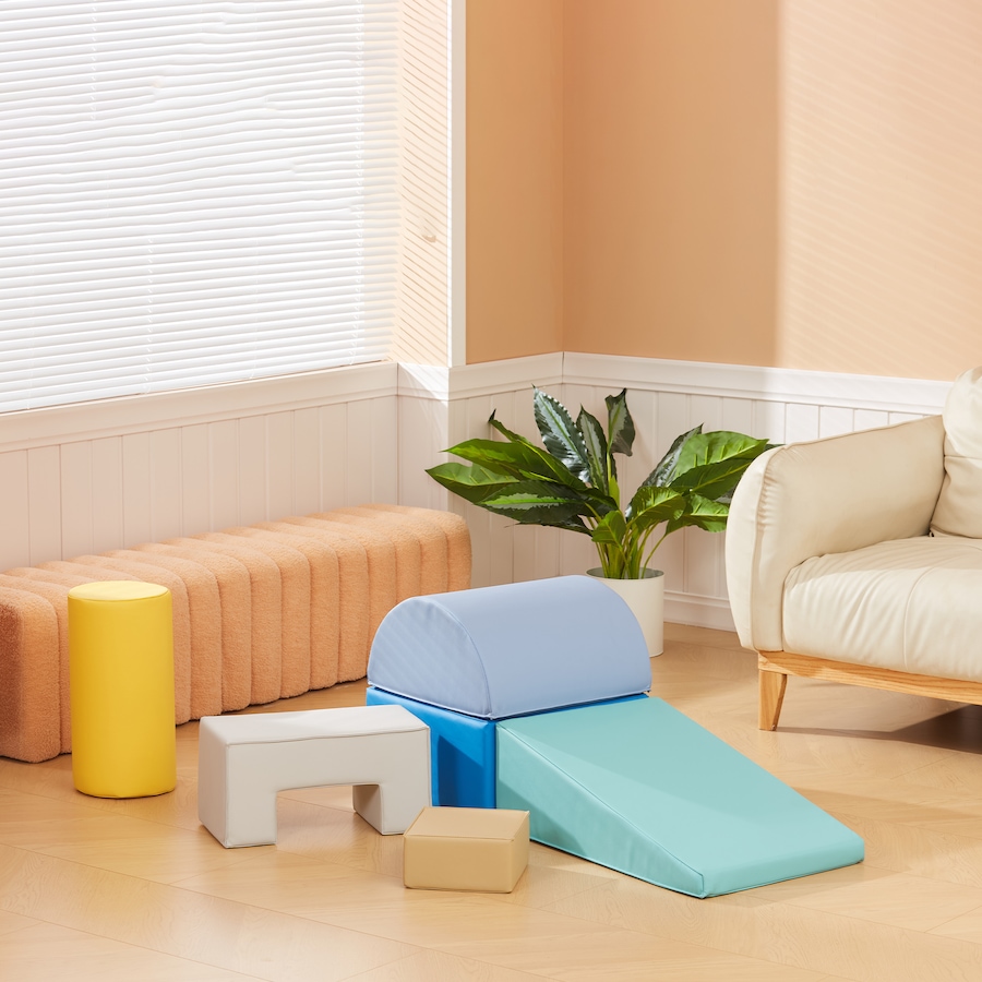 Image 983026_ALTMORE1.jpg, Product 983-026 / Price $0.00 - $89.99, Qaba Baby Climbing Toys Indoor, 6-Piece Foam Climbing Blocks for Toddlers from Qaba on TSC.ca's Home & Garden department