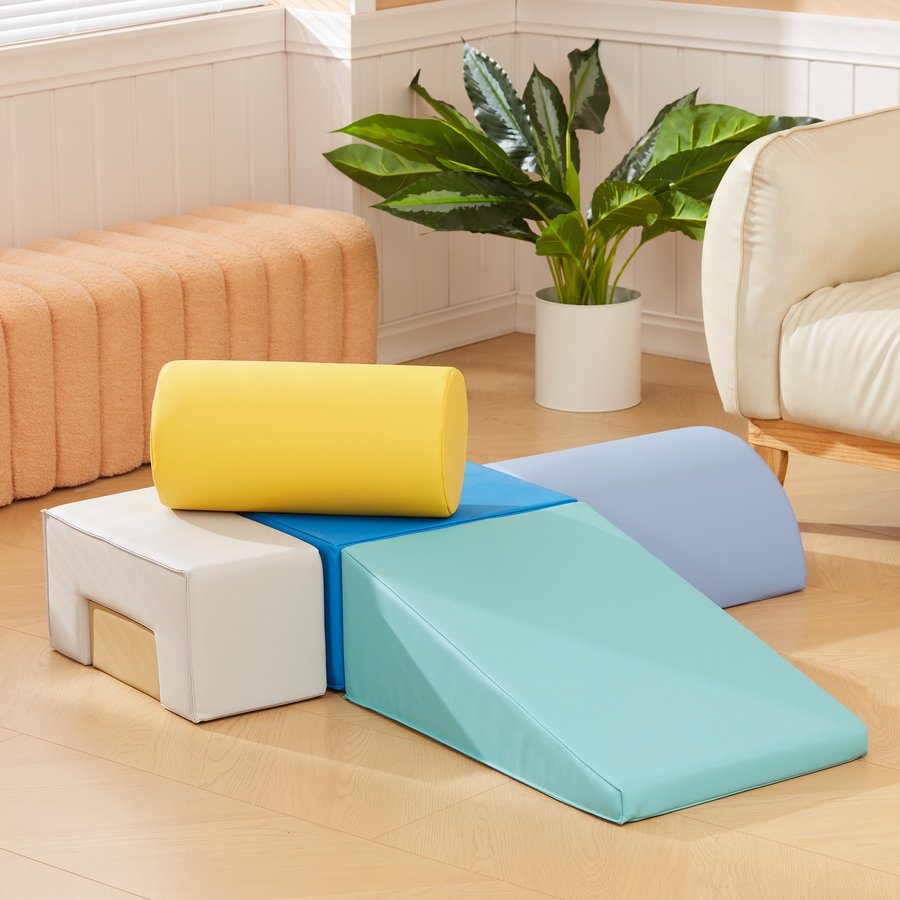 Image 983026_ALTMORE7.jpg, Product 983-026 / Price $0.00 - $89.99, Qaba Baby Climbing Toys Indoor, 6-Piece Foam Climbing Blocks for Toddlers from Qaba on TSC.ca's Home & Garden department