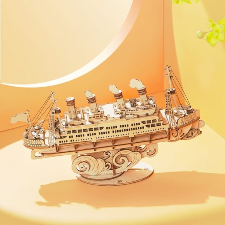 Image 983031_ALTMORE1.jpg, Product 983-031 / Price $14.99, Rolife Cruise Ship TG306 3D Wooden Puzzle - 145 Pieces, Educational STEM Toy from Tradeopia on TSC.ca's Toys & Hobbies department
