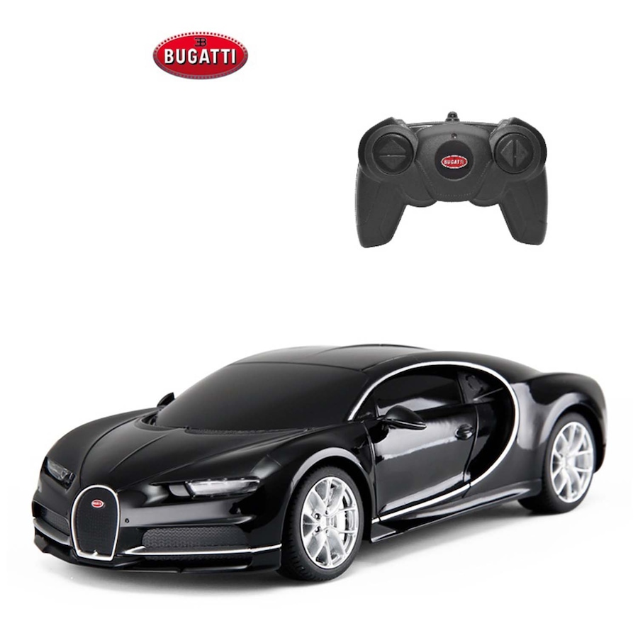 Image 983032.jpg, Product 983-032 / Price $24.99, Tradeopia 1:24 Scale RC Car - Bugatti Chiron Black, Remote Control Toy Car, Car Collection for Kids and Adults from Tradeopia on TSC.ca's Toys & Hobbies department