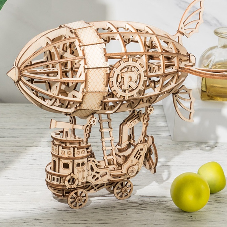 Image 983044_ALTMORE1.jpg, Product 983-044 / Price $19.99, Rolife Airship TG407 3D Wooden Puzzle - 176 Pieces, Educational STEM Toy from Tradeopia on TSC.ca's Toys & Hobbies department