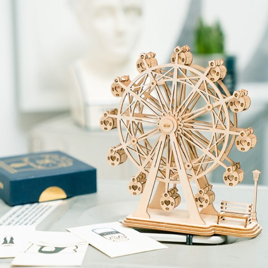 Image 983055_ALTMORE1.jpg, Product 983-055 / Price $14.97, Rolife Ferris Wheel TG401 3D Wooden Puzzle - 120 Pieces, Educational STEM Toy from Tradeopia on TSC.ca's Toys & Hobbies department