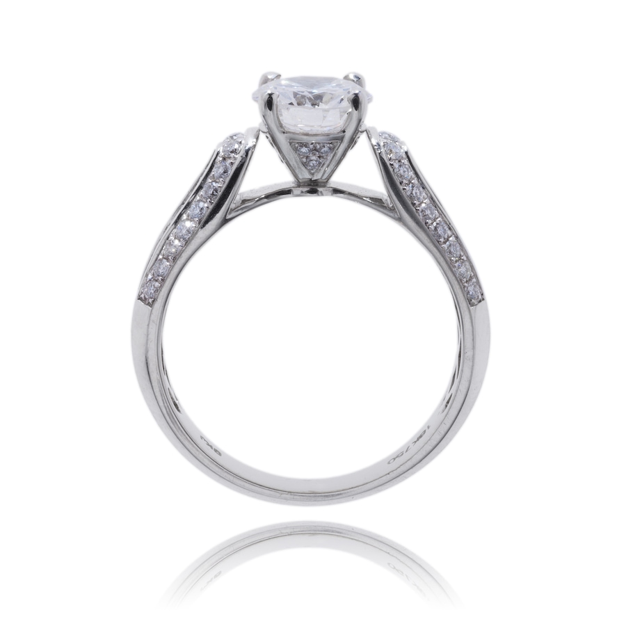 Image 983768_ALTMORE2.jpg, Product 983-768 / Price $14,995.00, 18K White Gold Engagement Diamond Ring 1.79ctw from Estate Jewel Finds on TSC.ca's Jewellery department