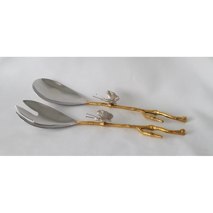 Image 985694_ALTMORE2.jpg, Product 985-694 / Price $89.00, Elegance Dragonfly server set - 12" from Elegance Tableware on TSC.ca's Kitchen department