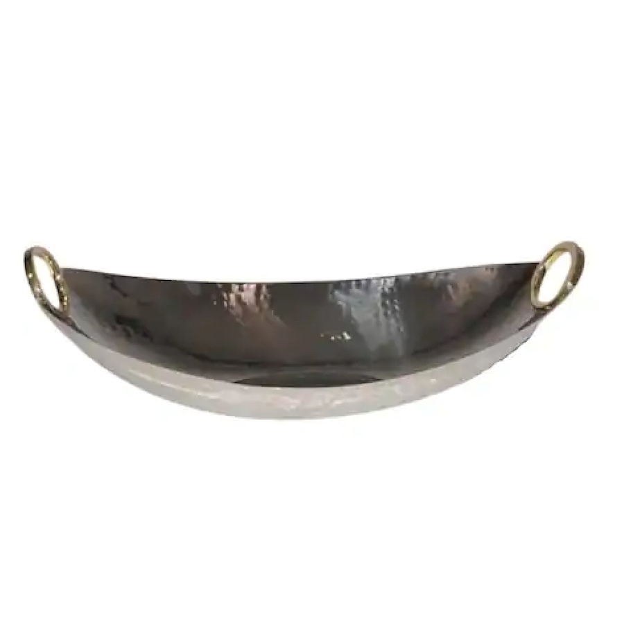 Image 985730.jpg, Product 985-730 / Price $83.00, Elegance Hamilton boat shaped tray - Stainless Steel from Elegance Tableware on TSC.ca's Kitchen department