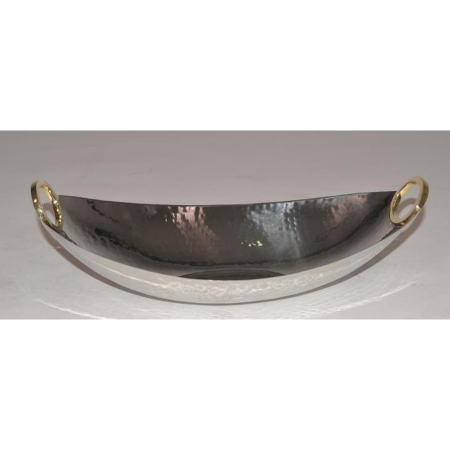 Image 985730_ALTMORE1.jpg, Product 985-730 / Price $83.00, Elegance Hamilton boat shaped tray - Stainless Steel from Elegance Tableware on TSC.ca's Kitchen department