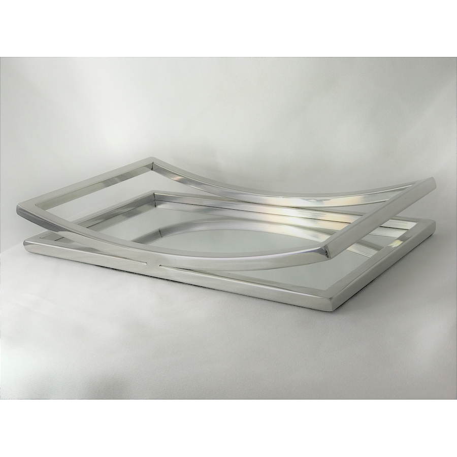 Image 985752.jpg, Product 985-752 / Price $98.00, Elegance Mirror tray 13.75 x 8" from Elegance Tableware on TSC.ca's Kitchen department