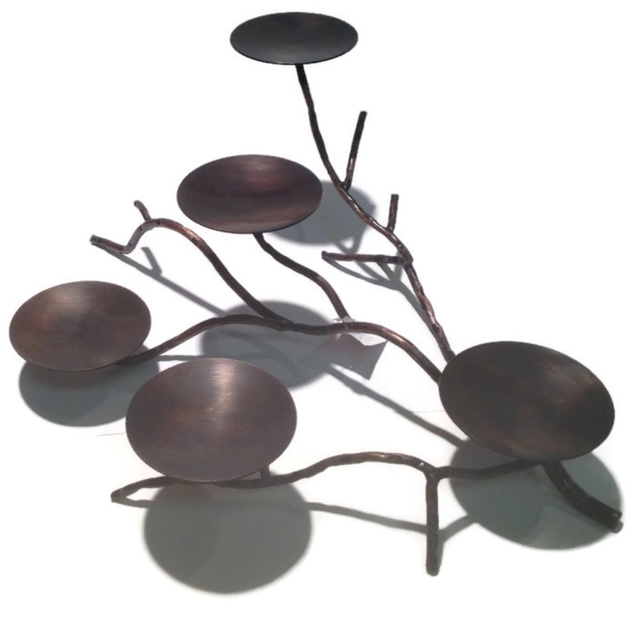 Image 985757.jpg, Product 985-757 / Price $34.00, Elegance 5-Lite Pillar Candle Holder from Elegance Tableware on TSC.ca's Kitchen department