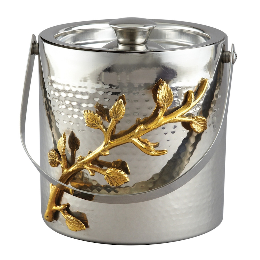 Image 985792.jpg, Product 985-792 / Price $83.00, Elegance Gilt Leaf Double Wall Ice Bucket from Elegance Tableware on TSC.ca's Kitchen department