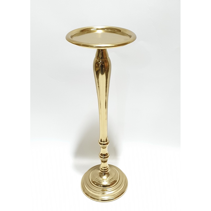 Image 985846.jpg, Product 985-846 / Price $34.00, Elegance Ant.gold pillar candle h.15"h. from Elegance Tableware on TSC.ca's Kitchen department