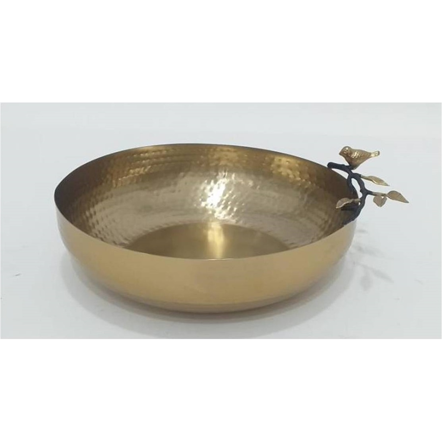 Image 985865.jpg, Product 985-865 / Price $125.00, Elegance Songbird bowl - 12" Wide , 3 1/2" High from Elegance Tableware on TSC.ca's Kitchen department