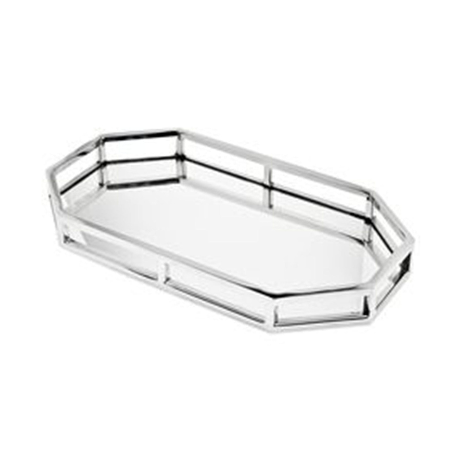 Image 985903.jpg, Product 985-903 / Price $140.00, Elegance Mirror Octagonal Stainless Steel Tray Dinning Table from Elegance Tableware on TSC.ca's Kitchen department