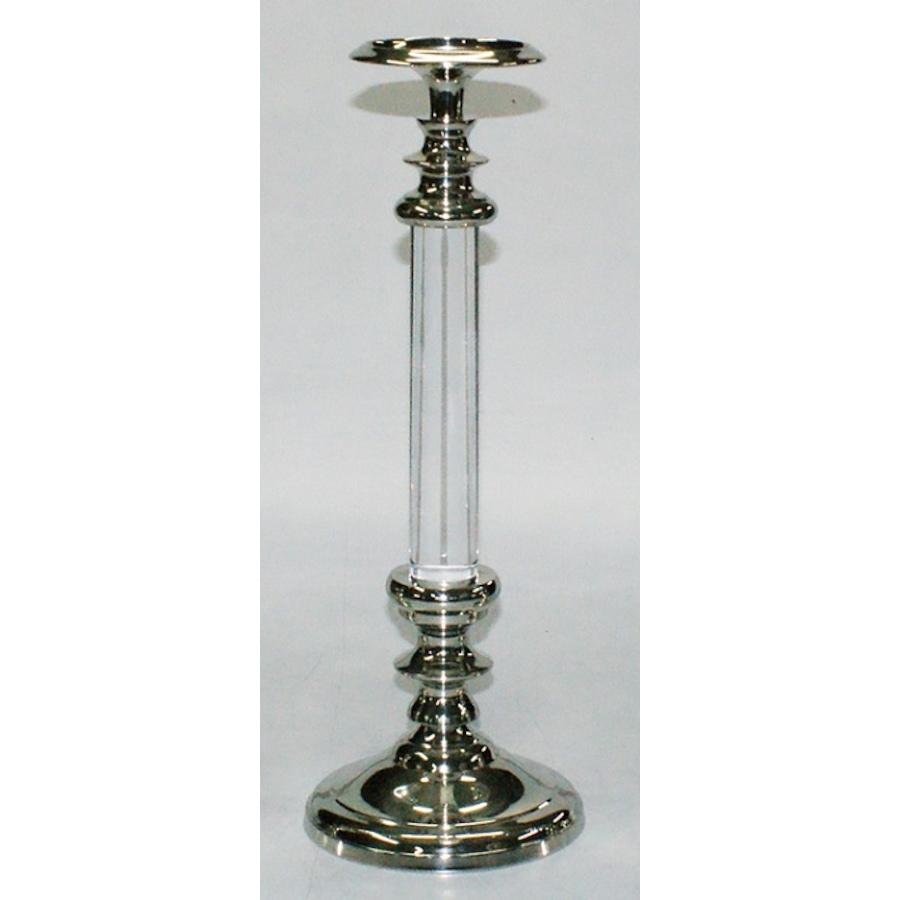 Image 985930.jpg, Product 985-930 / Price $92.00, Elegance 17" Lucille pillar/taper candle holder from Elegance Tableware on TSC.ca's Kitchen department