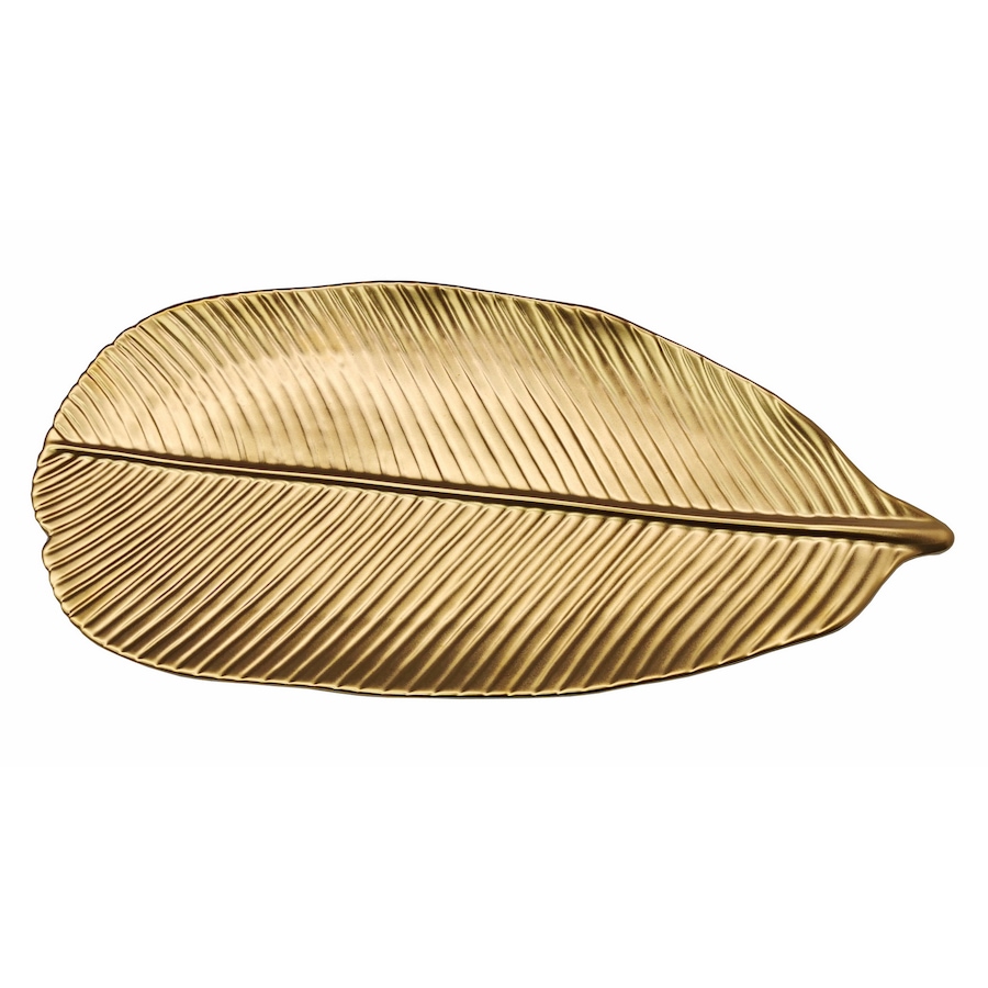 Image 985938.jpg, Product 985-938 / Price $47.00, Elegance BotanicCollection Titanium Porcelain   Leaf plate 16.25" from Elegance Tableware on TSC.ca's Kitchen department