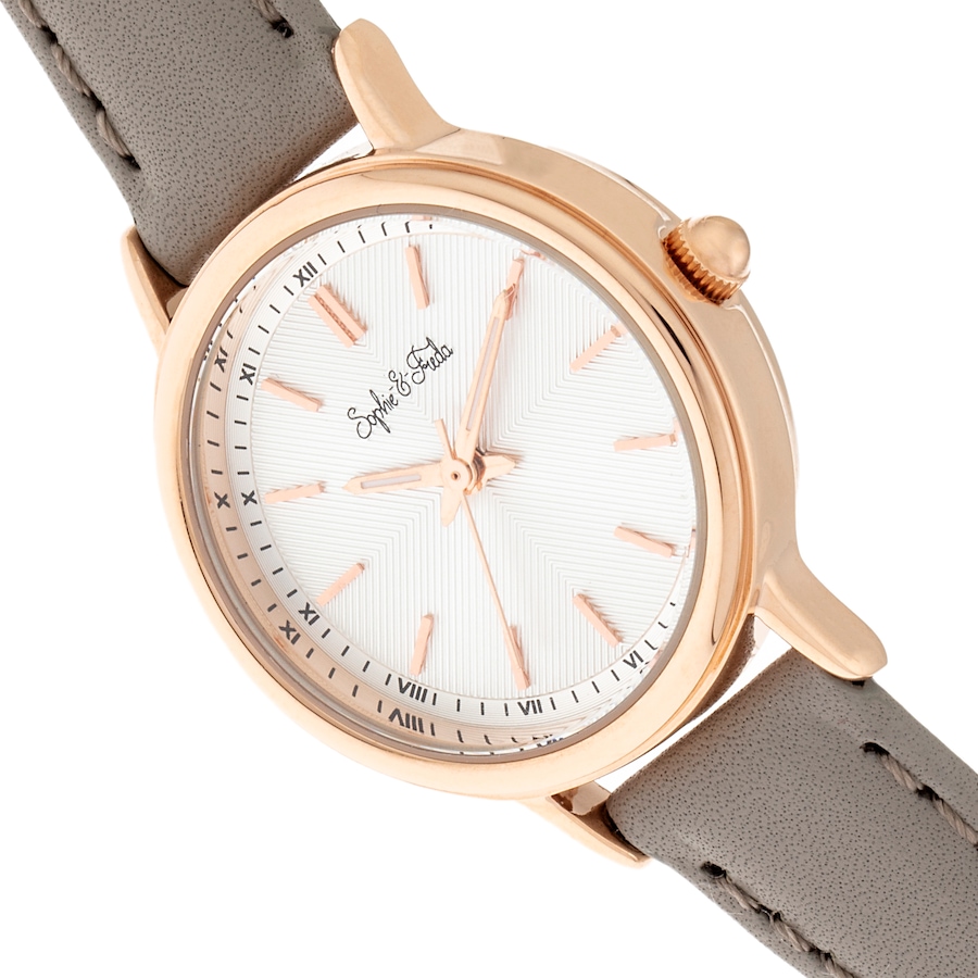 Image 986096_ALTMORE12.jpg, Product 986-096 / Price $74.80 - $80.00, Sophie & Freda Berlin Leather-Band Watch from Sophie and Freda on TSC.ca's Jewellery department