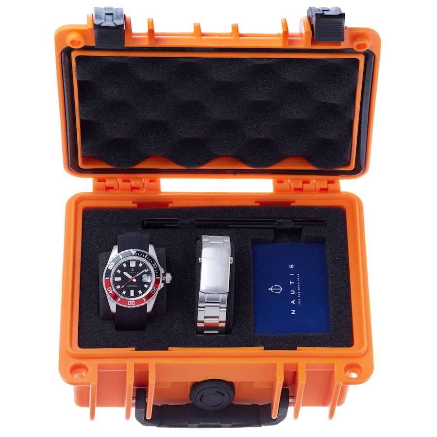 Image 986102_ALTMORE12.jpg, Product 986-102 / Price $134.45, Nautis Interceptor Box Set with Interchangable Bands and Date Display from Nautis on TSC.ca's Jewellery department