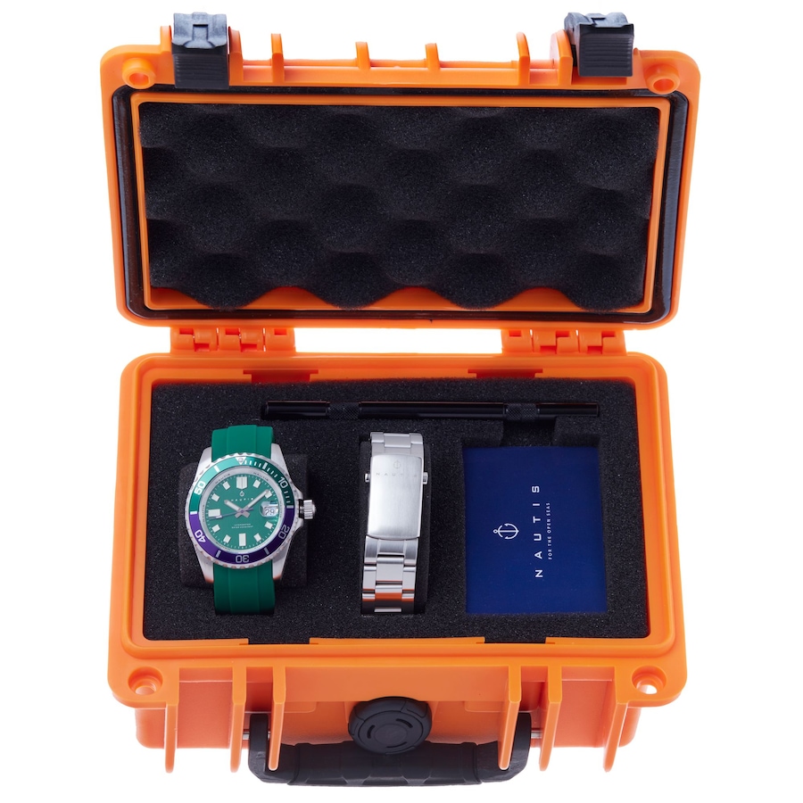 Image 986102_ALTMORE8.jpg, Product 986-102 / Price $134.45, Nautis Interceptor Box Set with Interchangable Bands and Date Display from Nautis on TSC.ca's Jewellery department