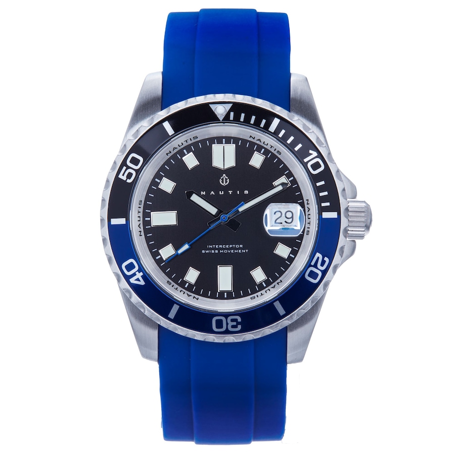 Image 986102_ST01.jpg, Product 986-102 / Price $134.45, Nautis Interceptor Box Set with Interchangable Bands and Date Display from Nautis on TSC.ca's Jewellery department