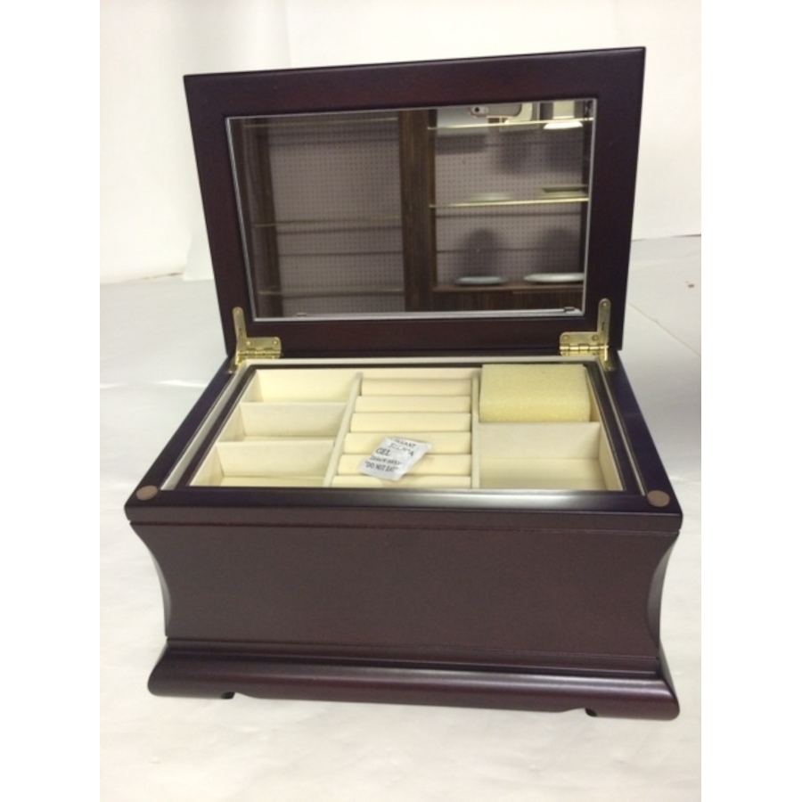 Image 986201_ALTMORE1.jpg, Product 986-201 / Price $155.00, Elegance Wood jewelry box, Soya-A.T. Felt from Elegance Tableware on TSC.ca's Home & Garden department