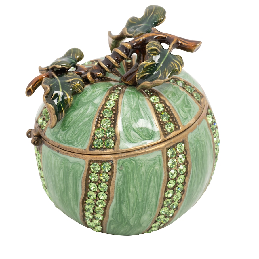 Image 986212.jpg, Product 986-212 / Price $56.00, Elegance Melon shaped jewelry box from Elegance Tableware on TSC.ca's Home & Garden department
