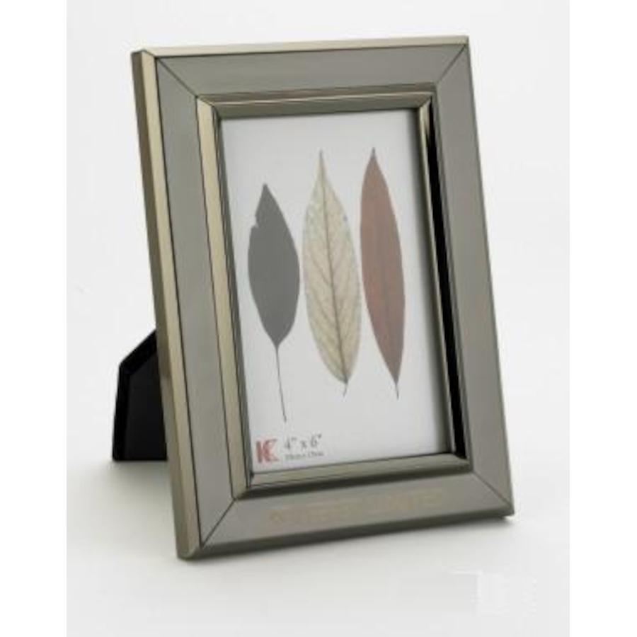 Image 986247.jpg, Product 986-247 / Price $29.00, Elegance 4x6" Frame-Gun Metal Finish from Elegance Tableware on TSC.ca's Home & Garden department