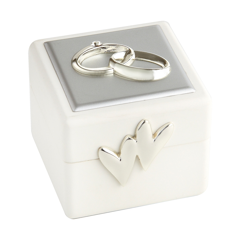 Image 986282.jpg, Product 986-282 / Price $39.00, Elegance Wedding Ring Box with Wedding Ring Icon from Elegance Tableware on TSC.ca's Home & Garden department