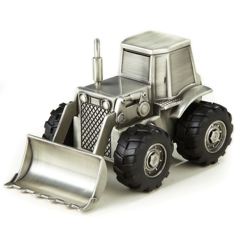 Image 986291.jpg, Product 986-291 / Price $65.00, Elegance Pewter Plated Bulldozer Bank, 3.25"H, 5.25"L, 3.25"W from Elegance Tableware on TSC.ca's Home & Garden department