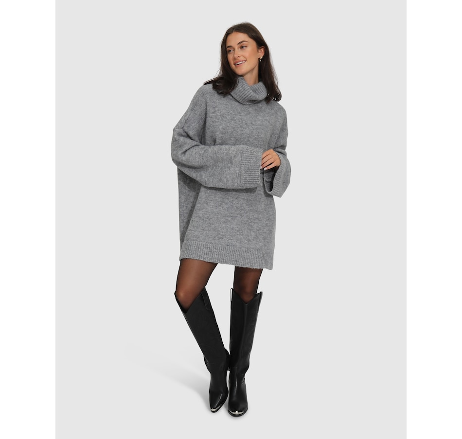 Image 987169_ALTMORE4.jpg, Product 987-169 / Price $64.98 - $90.96, Belle & Bloom Cuddle Me Oversized Tunic Sweater from belle & bloom on TSC.ca's Fashion department