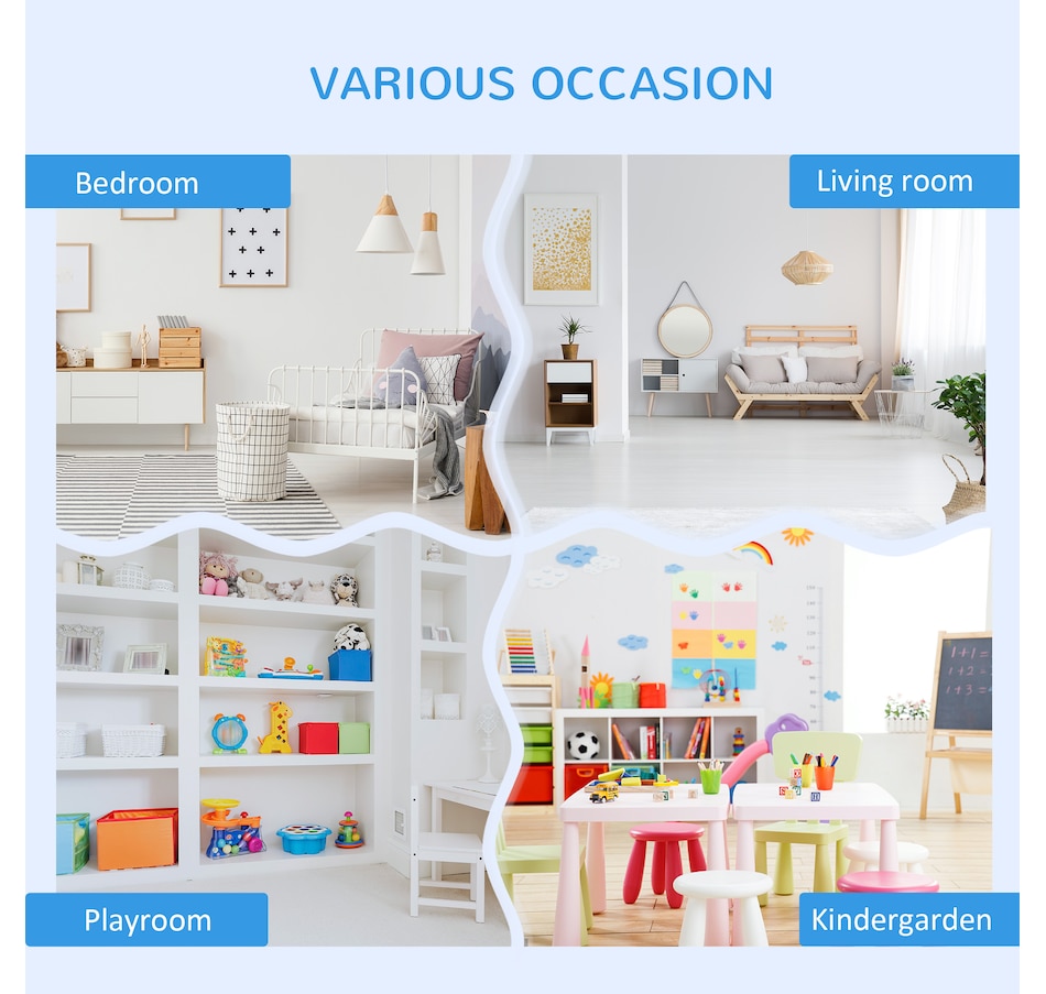 Image 987799_ALTMORE4.jpg, Product 987-799 / Price $68.99, HOMCOM Kids Storage Cabinet with 3 Shelves for Play Room, Bedroom, Grey from HOMCOM on TSC.ca's Home & Garden department