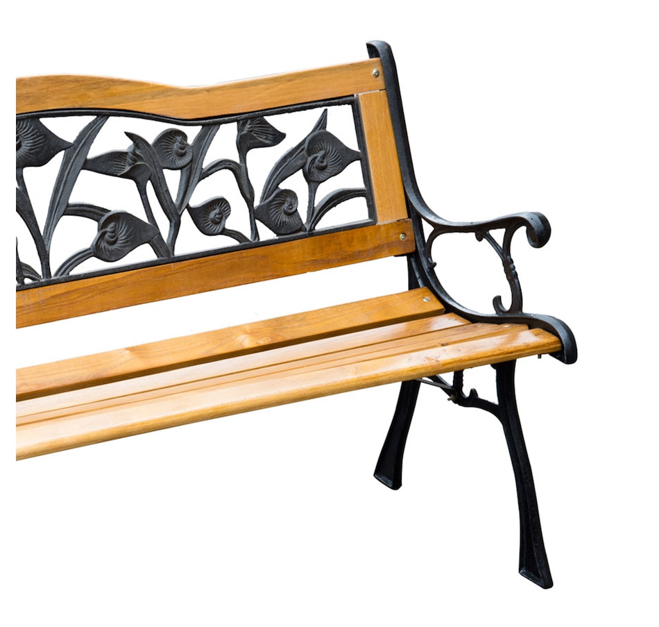 Image 987809_ALTMORE8.jpg, Product 987-809 / Price $159.99, Outsunny 50" 2-Seater Garden Bench Chair, Natural from Outsunny on TSC.ca's Home & Garden department