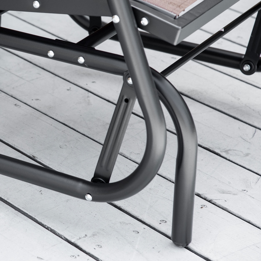 Image 987814_ALTMORE8.jpg, Product 987-814 / Price $119.00, Outsunny Patio Glider, Metal Frame Outdoor Glider Chair, Brown from Outsunny on TSC.ca's Home & Garden department
