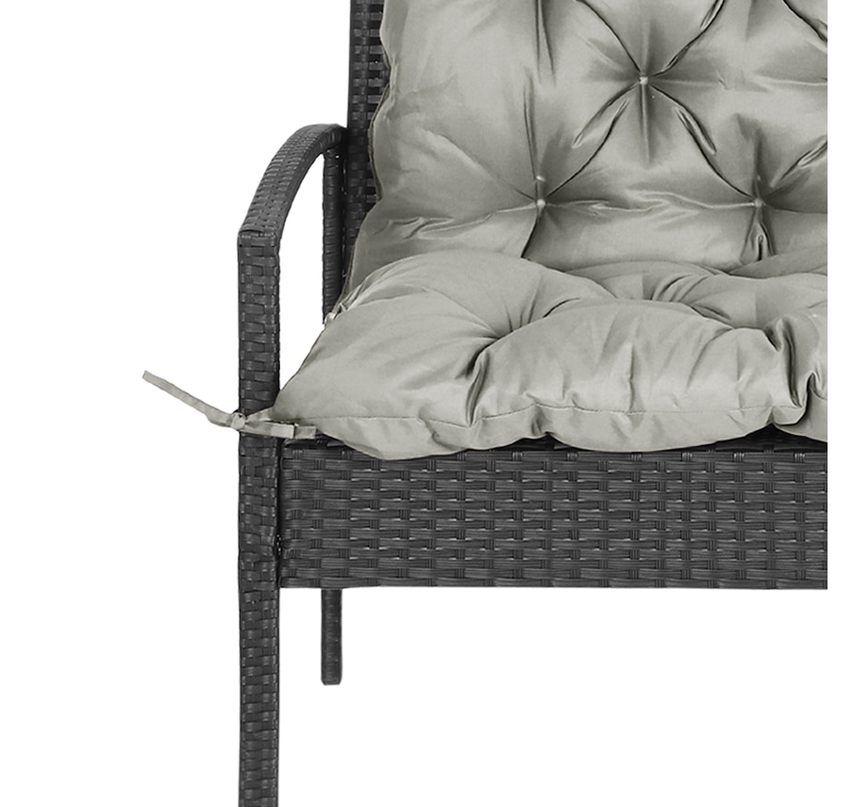 Image 987820_ALTMORE6.jpg, Product 987-820 / Price $54.99, Outsunny Garden Bench Cushion with Backrest, Non-Slip 2 Seater Soft Pad from Outsunny on TSC.ca's Home & Garden department