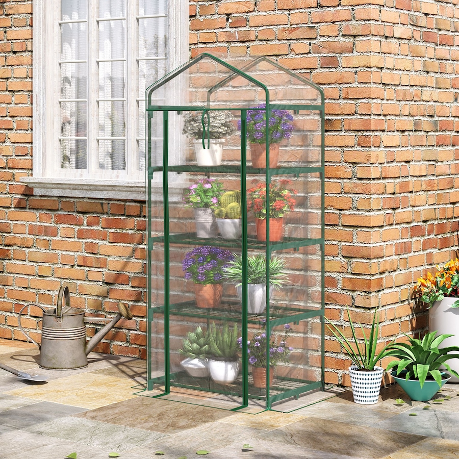 Image 987826_ALTMORE1.jpg, Product 987-826 / Price $49.99, Outsunny Portable Greenhouse with PVC Cover, Outdoor Hot House, Transparent from Outsunny on TSC.ca's Home & Garden department