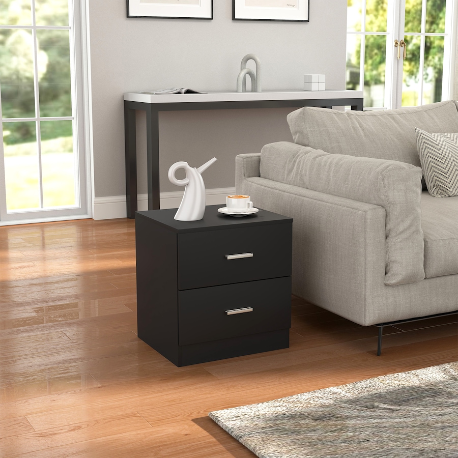 Image 987831_ALTMORE16.jpg, Product 987-831 / Price $90.63, HOMCOM Bedside Table w/ 2 Drawers, Nightstand, Side Storage Cabinet Unit from HOMCOM on TSC.ca's Home & Garden department